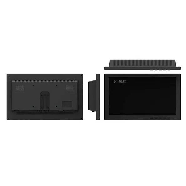 картинка Сенсорный монитор POSCenter TM-10.1" (P-CAP, 16:10, 1280*800, VGA 3м, USB 3м, БП 3м) черный, стенд от магазина ККМ.ЦЕНТР