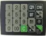 картинка MER326L015 Пленка клавиатуры (326 LED/LCD) от магазина ККМ.ЦЕНТР